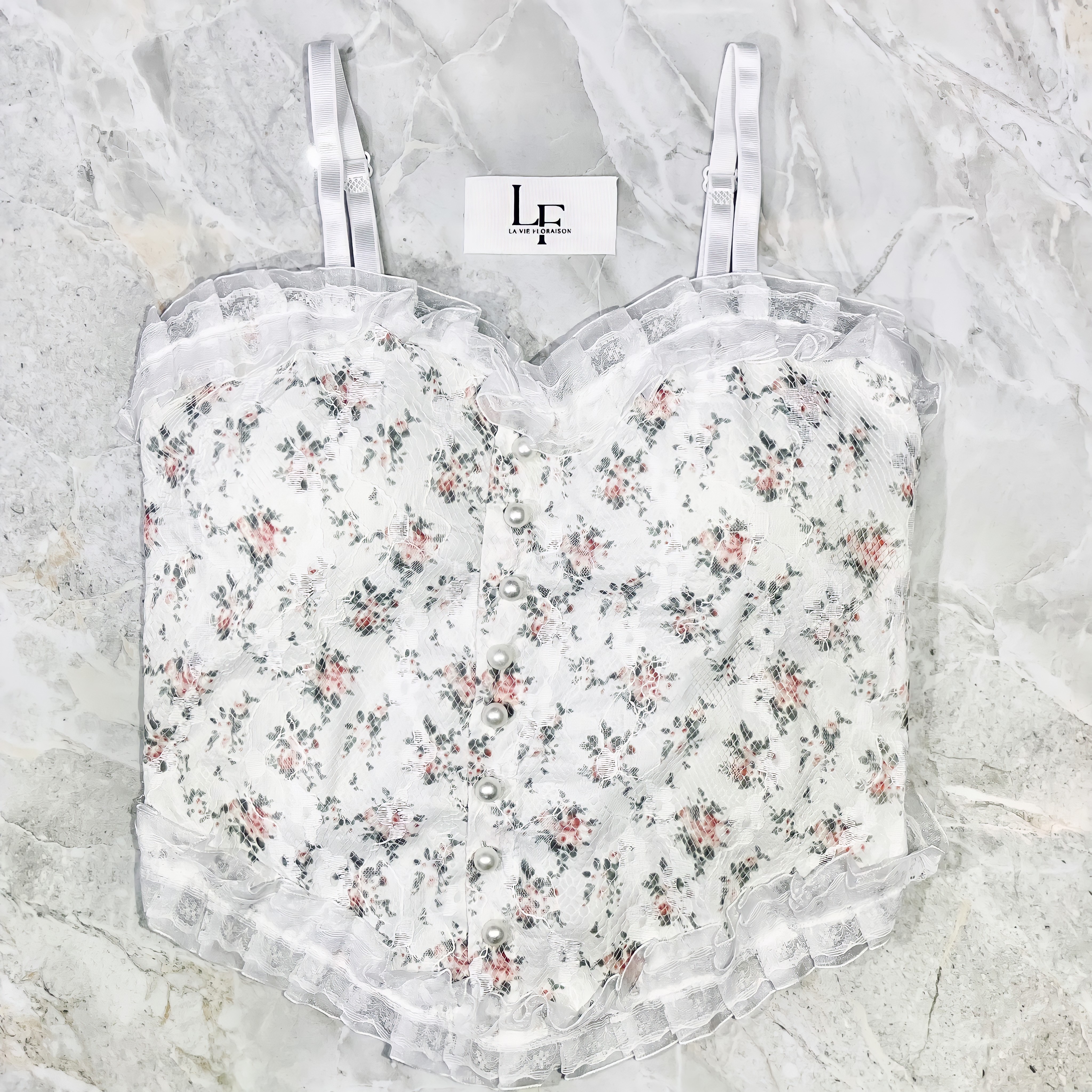 La Fleur Bustier Top