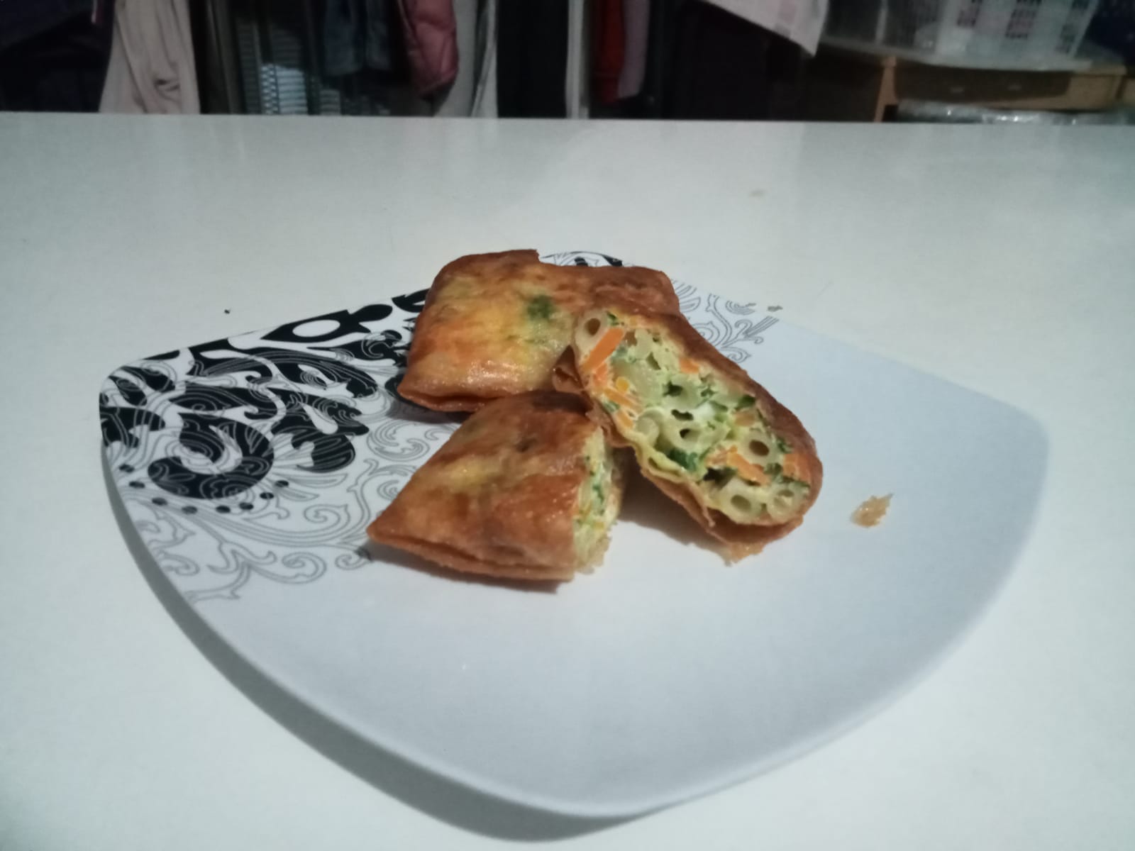 Martabak makaroni