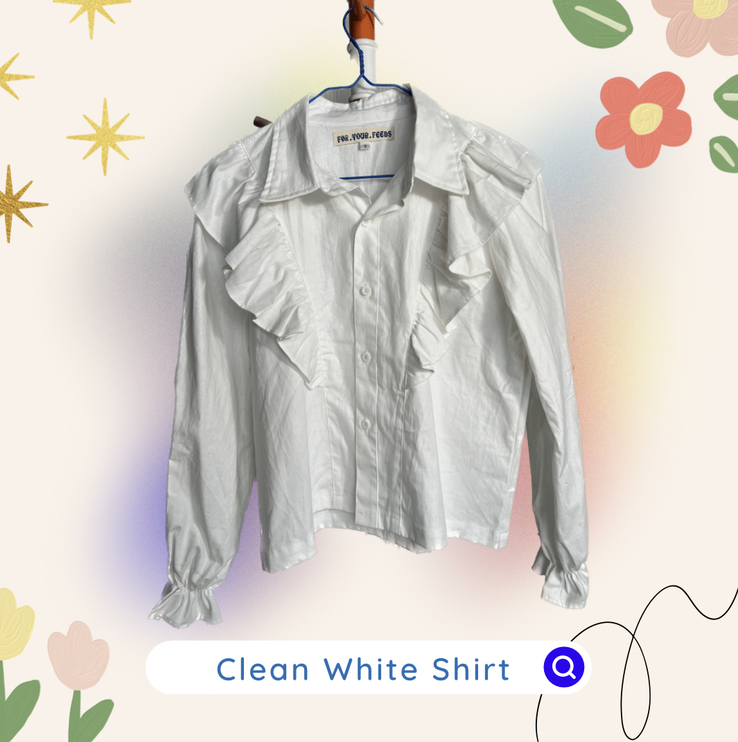 Clean White Shirt