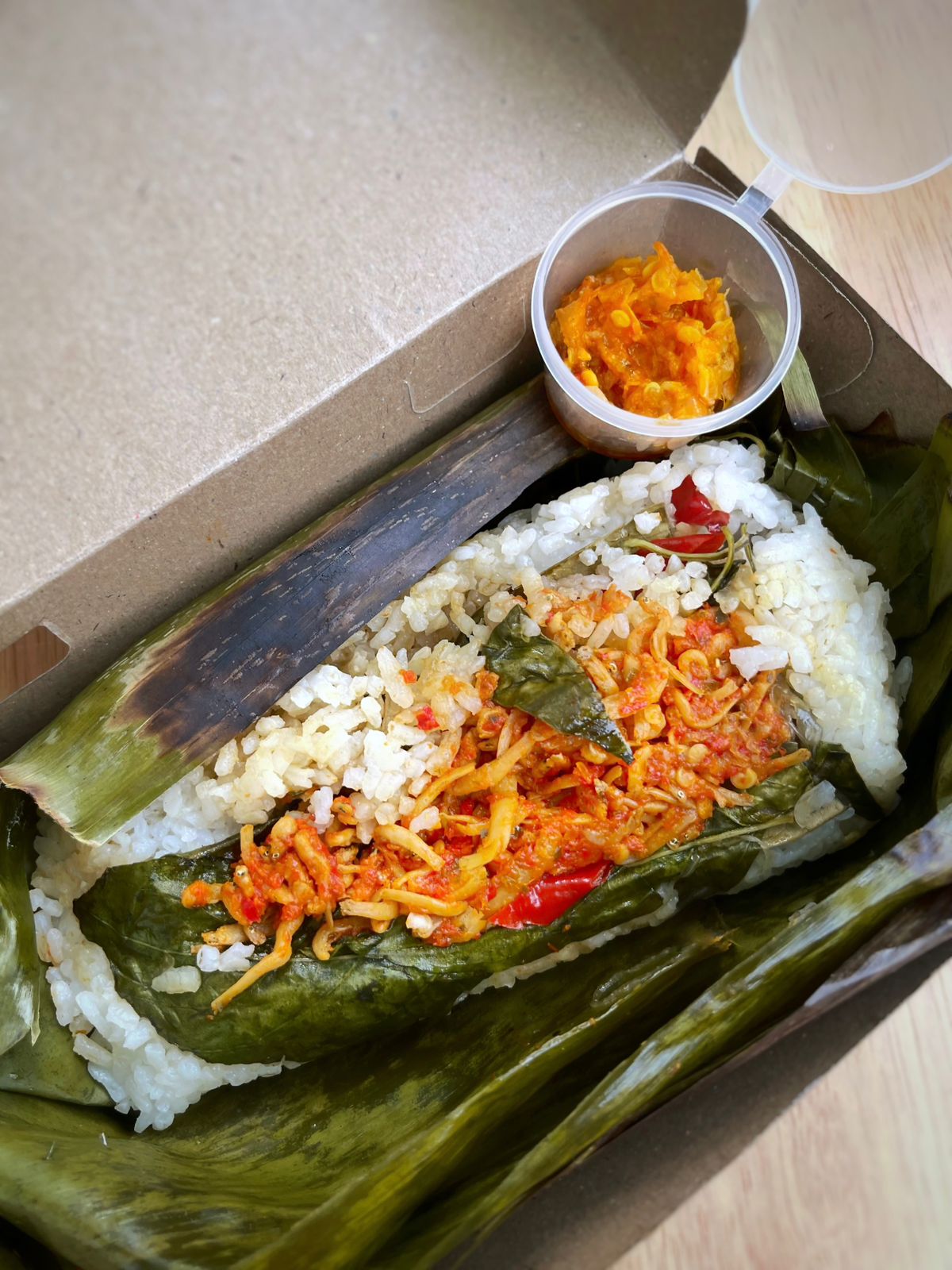 Nasi Bakar Teri